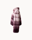 Selma Fur Jacket — Plum