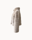 Selma Fur Jacket — Taupe