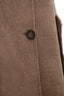 The Reem Mink Cashmere Coat - Deep Brown