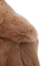 Brown Rex Fur Jacket