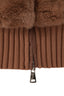Brown Rex Fur Jacket