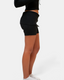 Alessa Ribbed Lounge Set - Black