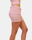 Alessa Ribbed Lounge Set - Pink