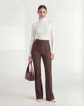 Valenza Wool Flare Pants