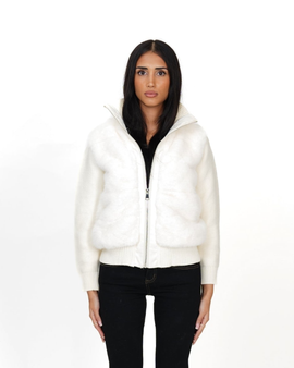 Padded Fur Jacket