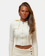 Alessa Ribbed Lounge Set - White