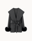 Dorthe Coat — Charcoal