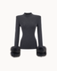 Hulda Coat — Charcoal