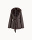 Wilhelmina Coat — Brown