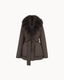 Wilhelmina Coat — Espresso