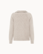 Milano Ribbed Zip Cardigan - Sand