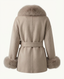 Soren Coat - Pale Taupe
