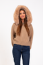 Fur Jacket Brown