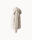 Davos Fur Knit Jacket in Cream — side