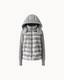 Davos Fur Knit Jacket in Grey — angle