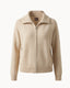 Mara Zip Knit – Oat