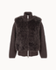 The Gstaad Bomber in Espresso — angle