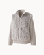 The Gstaad Bomber in Grey — angle