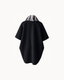 Juni Fur Cape in Black — back