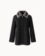 The Montreux Jacket in Black — front
