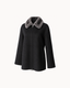 The Montreux Jacket in Black — angle