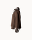 The Verbier Jacket in Chocolate — side