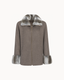 The Verbier Jacket in Taupe — front
