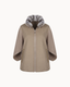 The Zermatt Cape in Beige — front