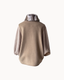 The Zermatt Cape in Beige — back